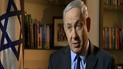 رئيس الوزراء الاسرائيلي في مقابة مع بي بي سي