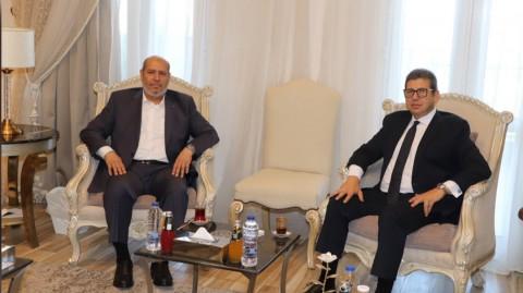 مصر و حماس تبحثان سبل استكمال تنفيذ مخطط وقف إطلاق النار فى غزة