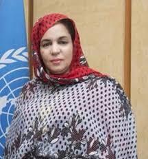 السفيرة مديرة قطاع أمريكا وآسيا بالخارجية الموريتانية مريم بنت أوفى المستقيلة