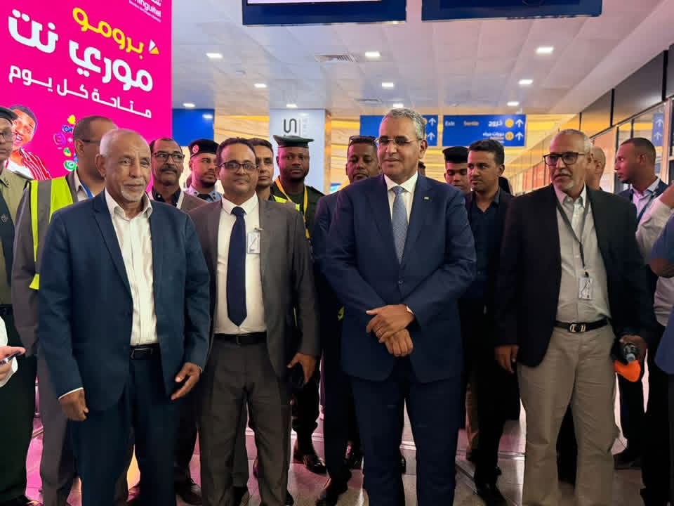 افتتاح فضاء جديد لاستقبال مرافقي المسافرين بمطار نواكشوط الدولي "أم التونسي"