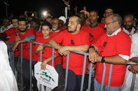 من مهرجان ملعب ملح لإفتتاح حملة التعديلات الدستورية